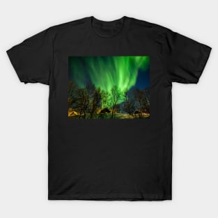 The Western Sky in Green T-Shirt